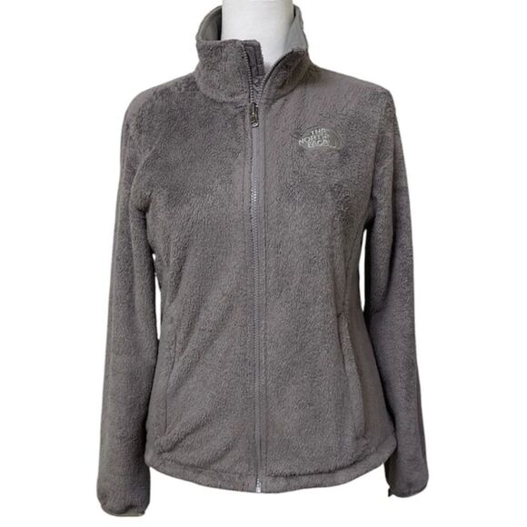 The North Face Jackets & Blazers - The North Face Women's Medium Grey Fleece Full Zip Soft Teddy Jacket